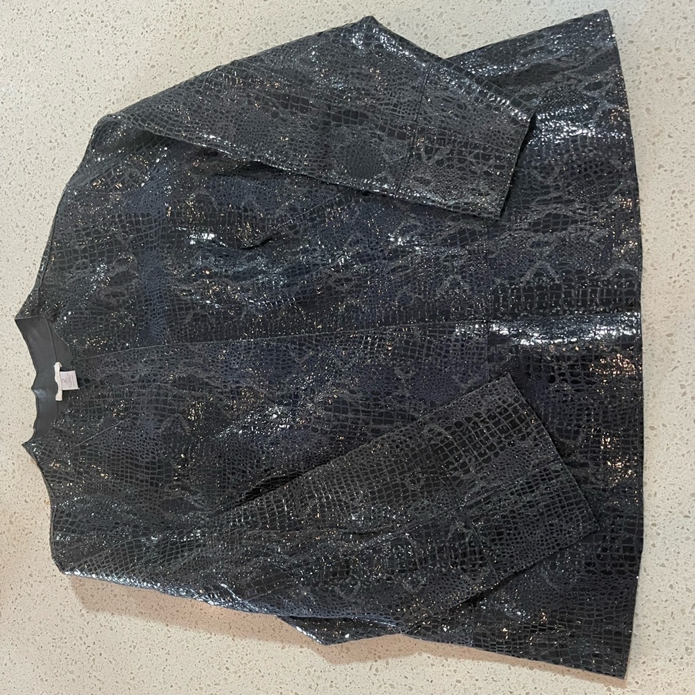 Chicos leather jacket